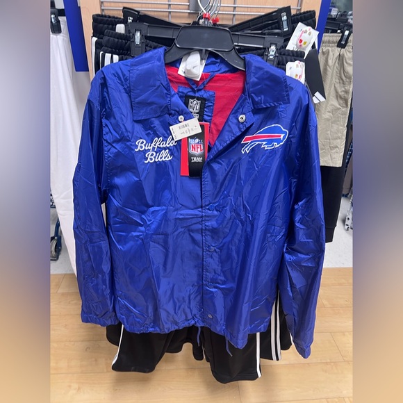 NFL Blue and Red Buffalo Bills Jacket